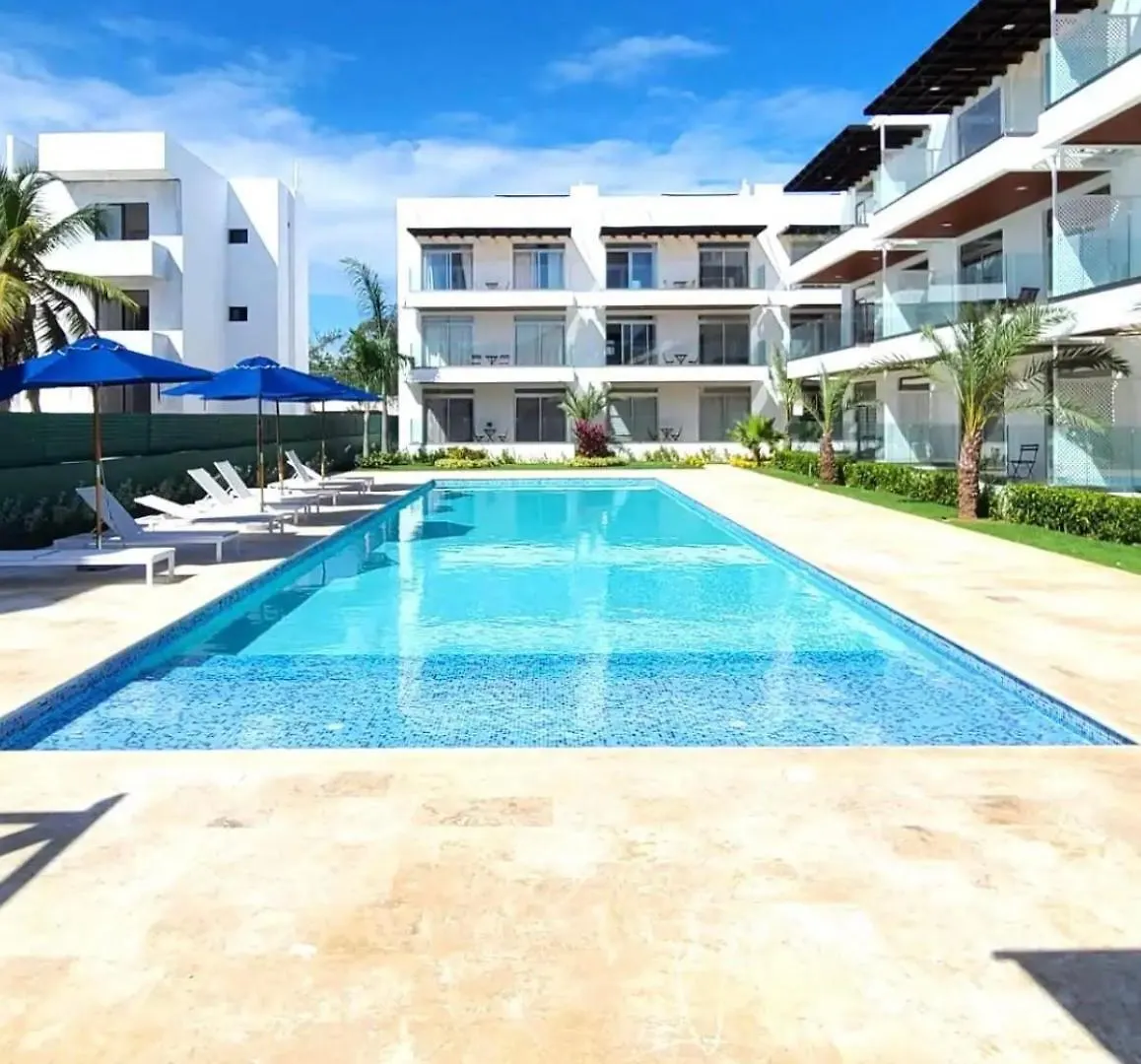 Apartment Palms B302 - Rooftop Privat Pool 2Br Appartement Mit Beach Shuttle Punta Cana Dominikanische Republik